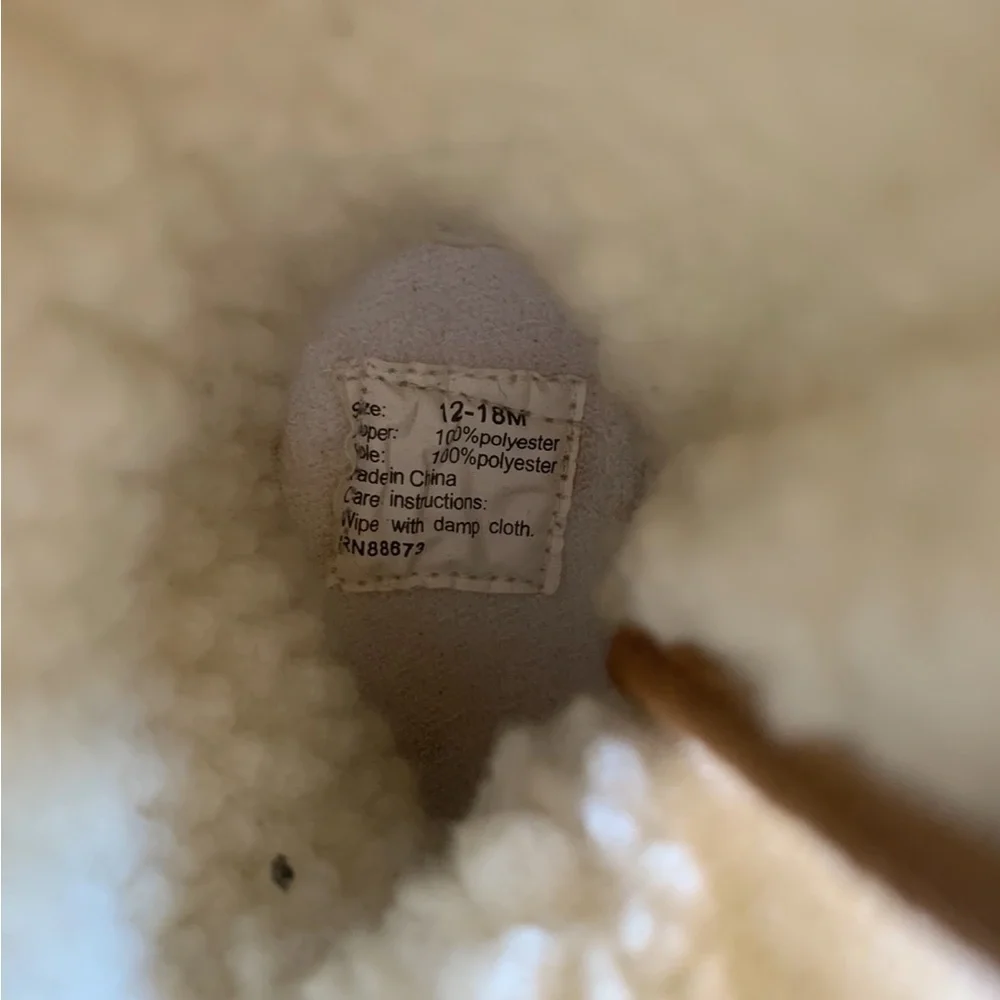 Brown Toddler Winter Snow Boots